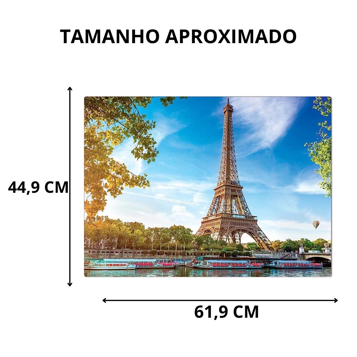 Quebra Cabeça Paris Torre Eiffel 1000 Peças - Toyster Quebra Cabeça Paris Torre Eiffel 1000 Peças - Toyster